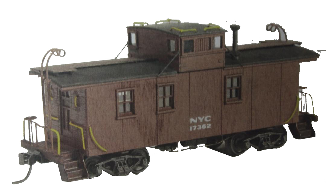 New York (CCCC&StL - Big 4) Plywood Sided Caboose