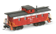 Nickel Plate Road Wood Cupola Caboose